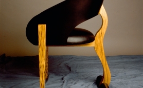Black Chair Side View